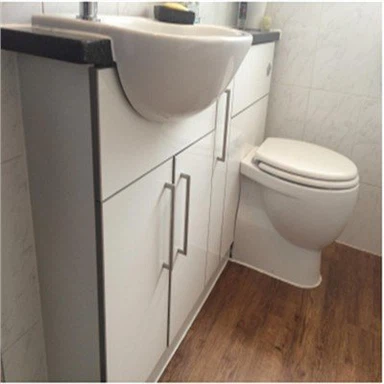 Vinyl antibakteriell skiva för badrumsskåp