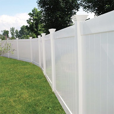 Vinyl PVC staket paneler